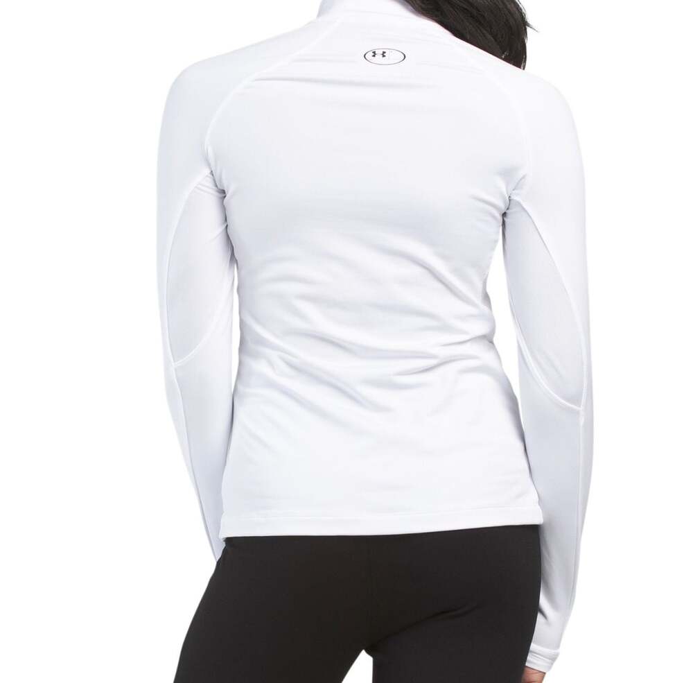 Under Armour Women's Authentics ColdGear Mock - White - Brand New with Tags - Picture 3 of 7